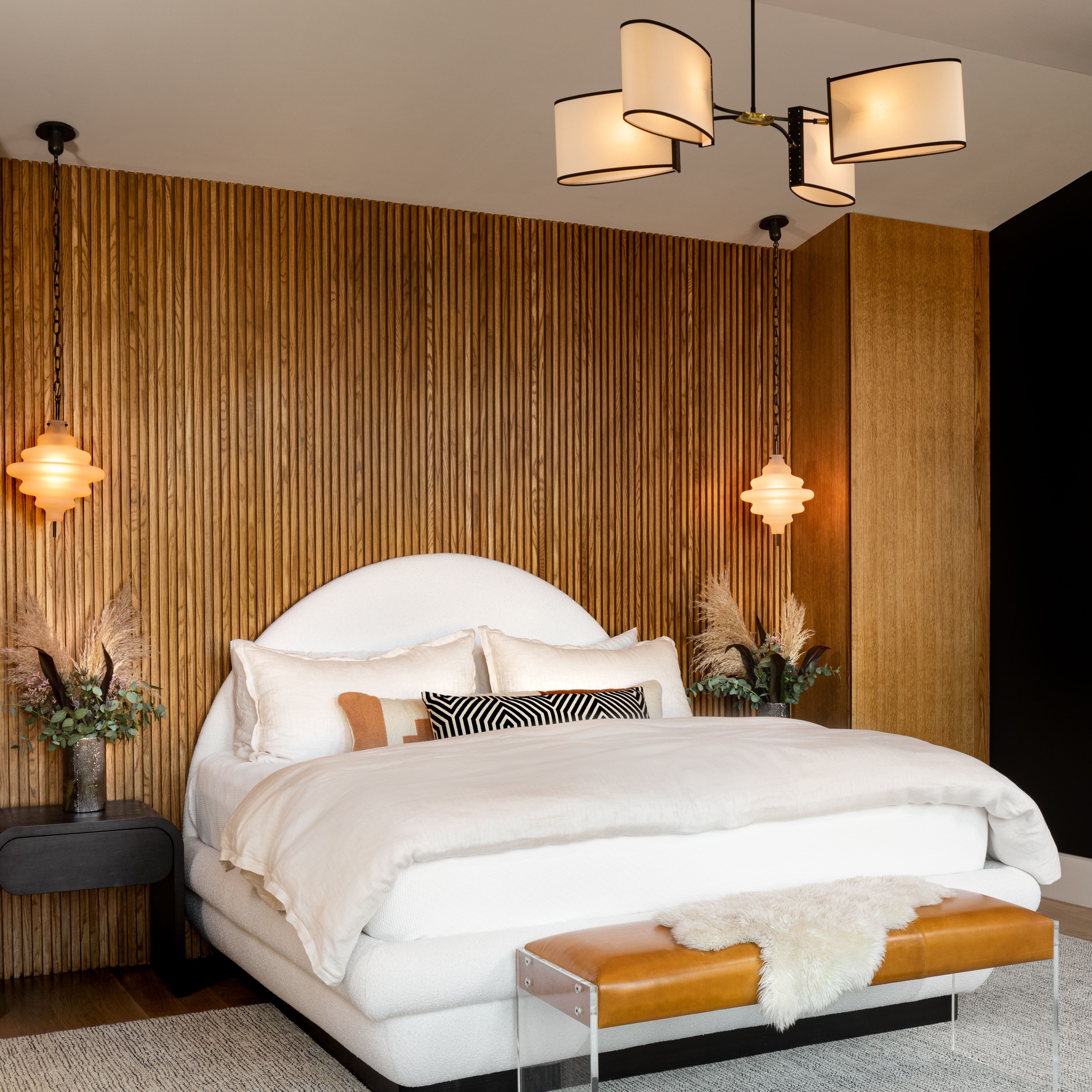 Modern accent wall